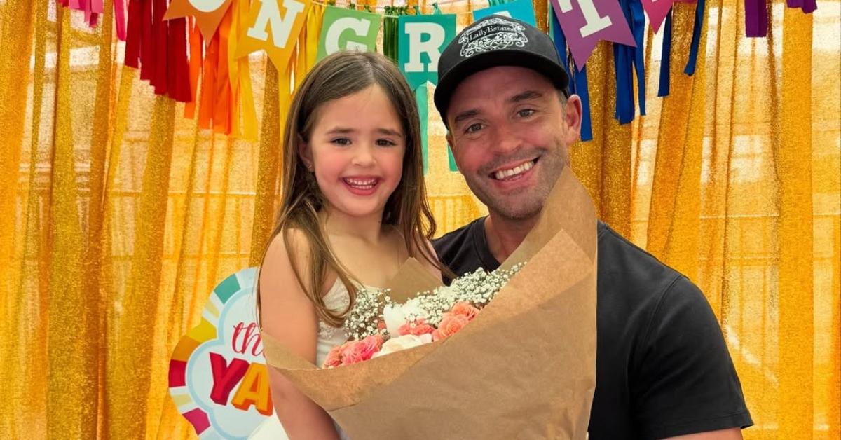 Jesse Lally and his daughter Isabella