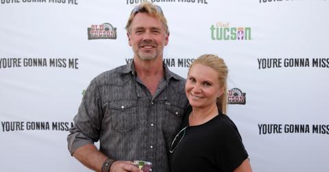 John Schneider and Alicia Allain attend 'You're Gonna Miss Me' premiere on May 13, 2017 in Tucson, Arizona