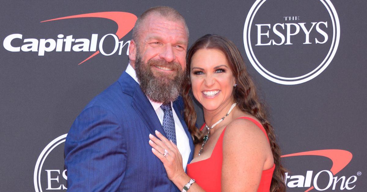 Triple H and Stephanie McMahon at the 2019 ESPYs. 