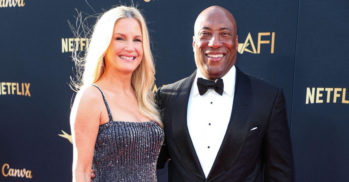 Byron Allen with his wife
