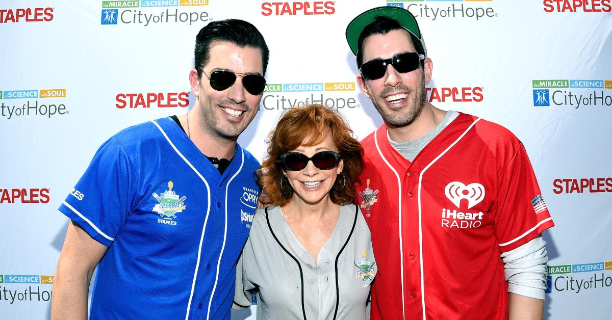 Property Brothers and Reba McEntire