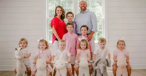 The Waldrop family on Sweet Home Sextuplets