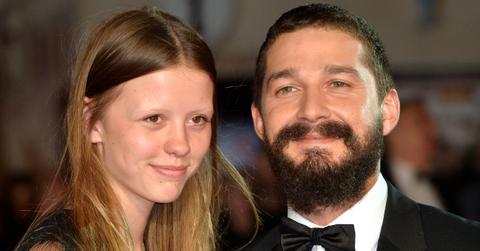 Mia Goth and Shia LaBeouf