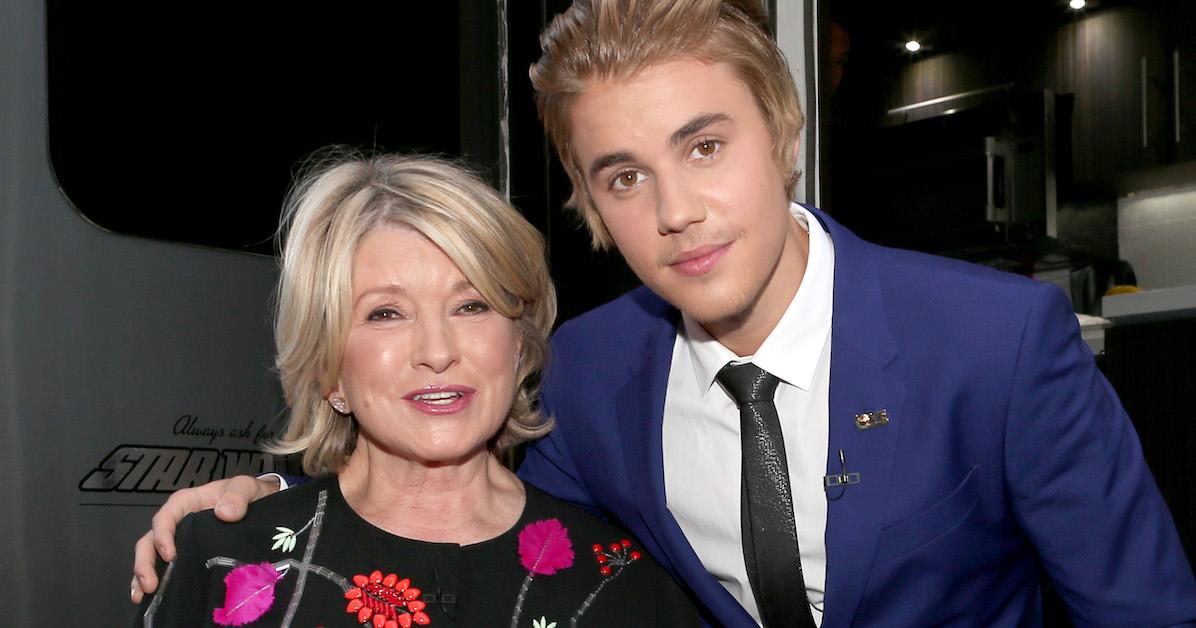 martha stewart justin bieber