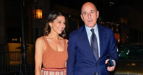 matt lauer girlfriend