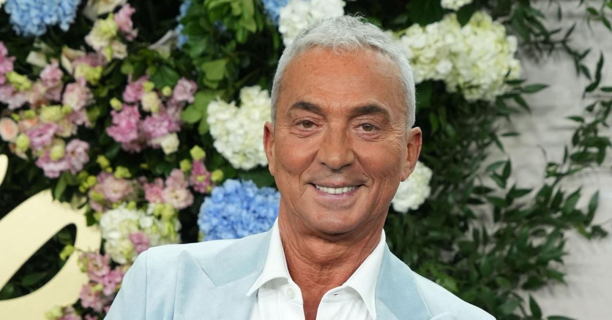 Bruno Tonioli on the red carpet
