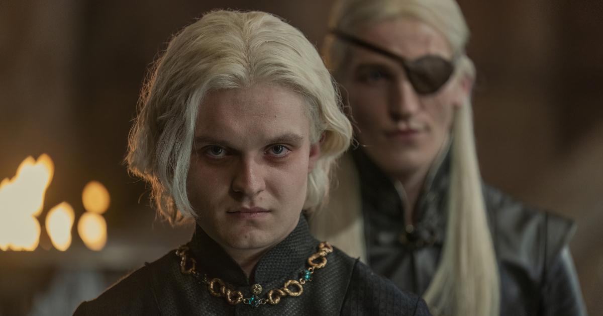 Tom Glynn-Carney as Prince Aegon Targaryen in 'House of the Dragon.'