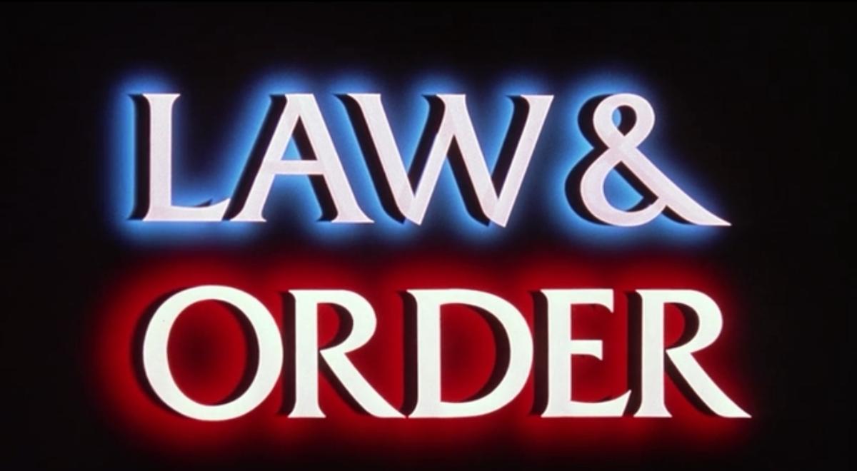 'Law & Order' title card