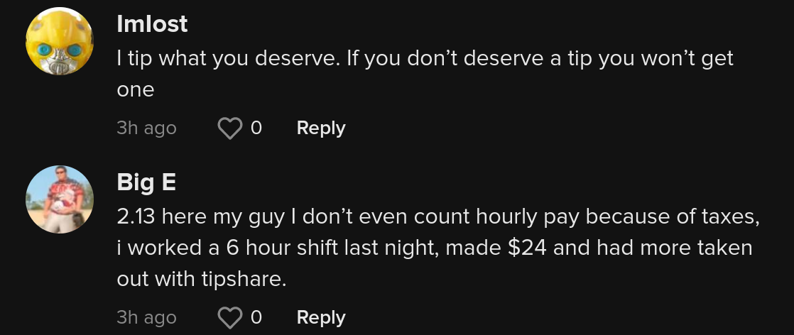 man changes perspective on tips