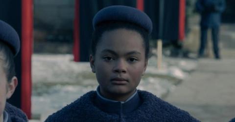 Jordana Blake as Hannah in 'The Handmaid's Tale'