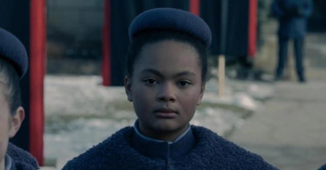 Jordana Blake as Hannah in 'The Handmaid's Tale'