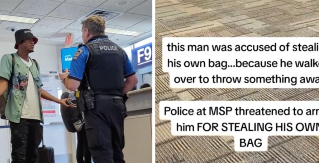 Airport Cop Accuses Black Man of Stealing His Own Bag