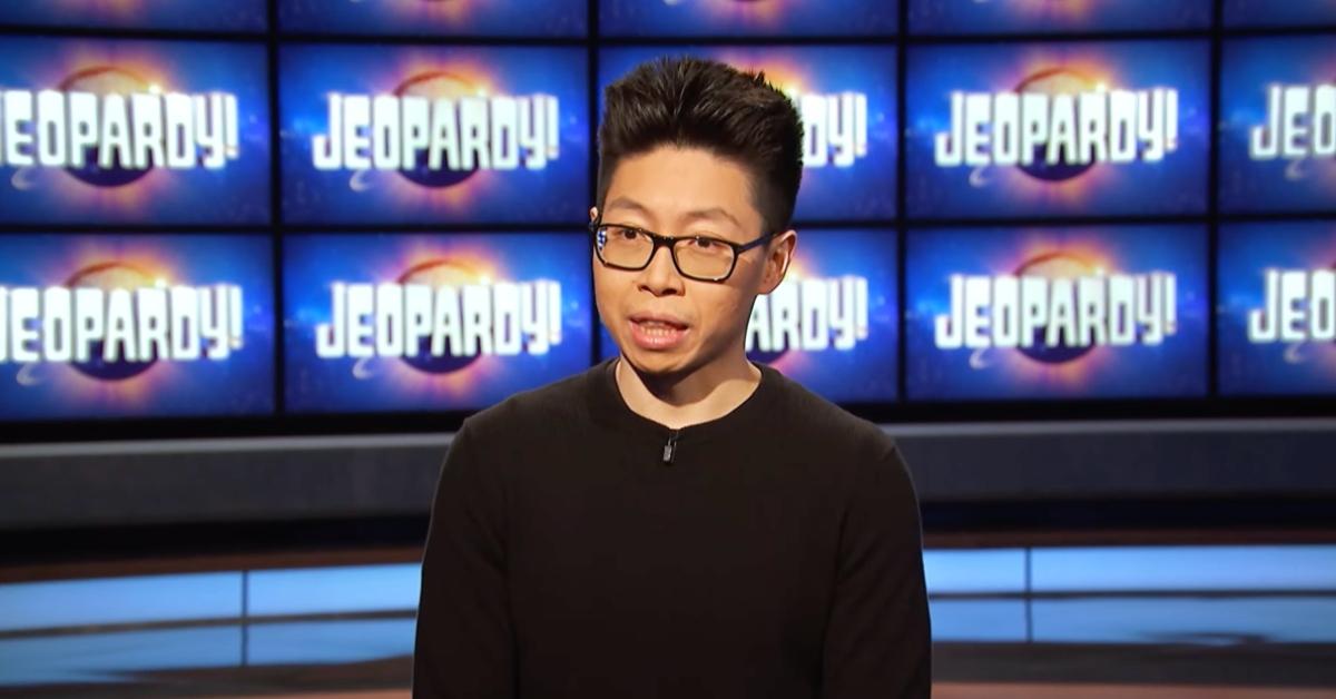 Andrew He discussing his game plans on Jeopardy