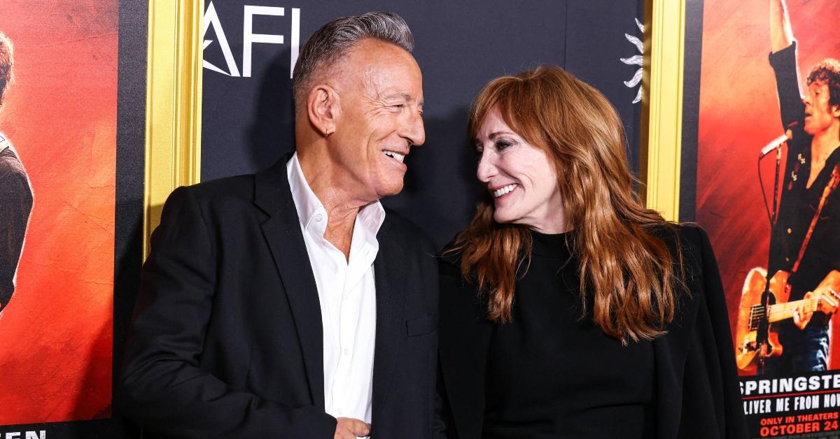 Bruce Springsteen and his wife, Patti Scialfa