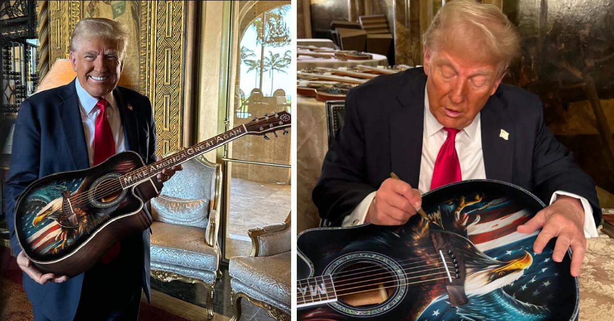 DOES TRUMP PLAY GUITAR visual data 8