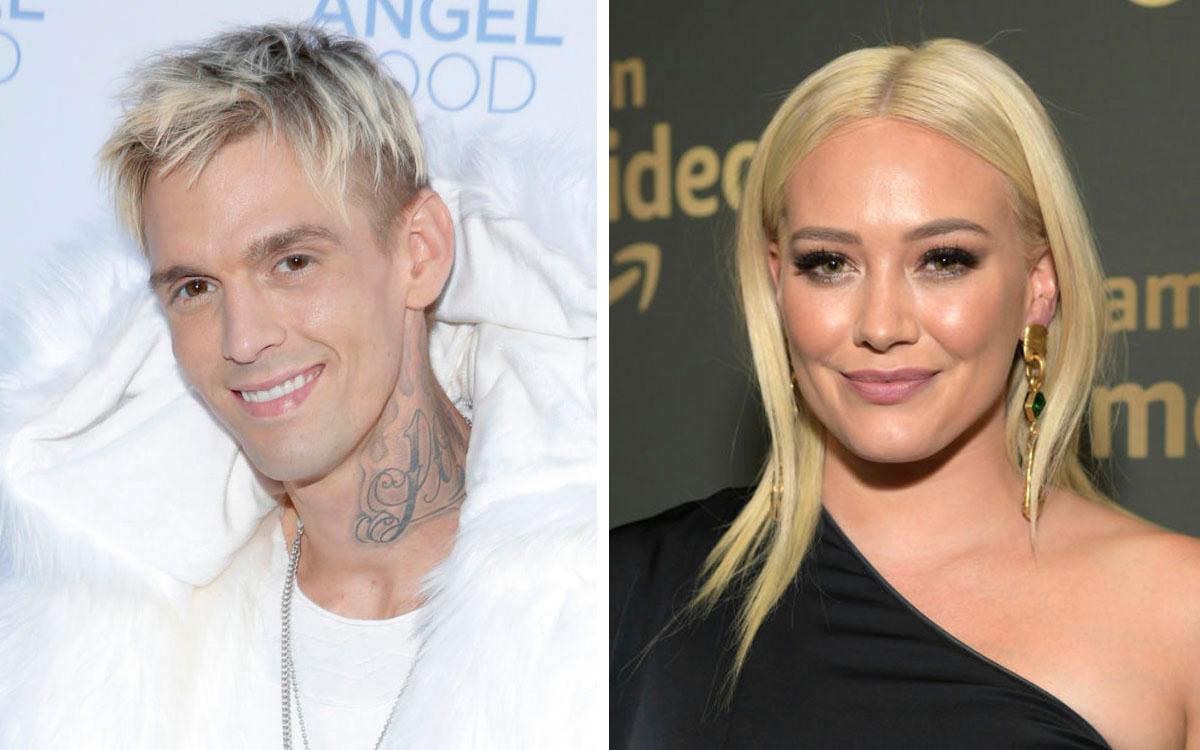 aaron carter hilary duff