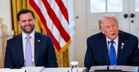 JD Vance with Donald Trump