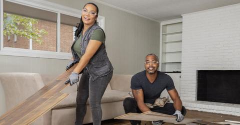 Egypt Sherrod and Mike Jackson in a promotional photo for 'Married to Real Estate'.
