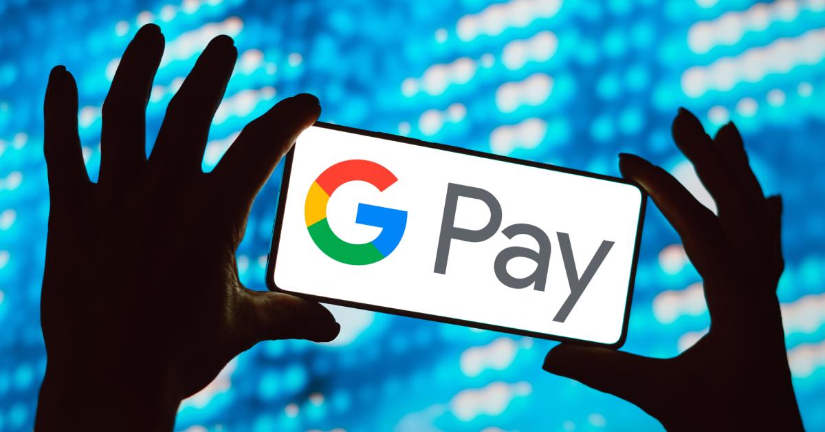 Google Pay logo na telefonu