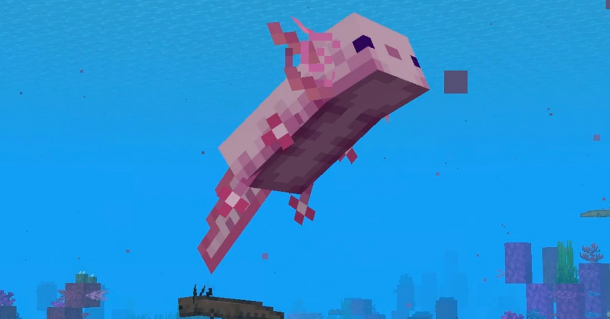Want To Tame An Axolotl In Minecraft Here S How To Do It