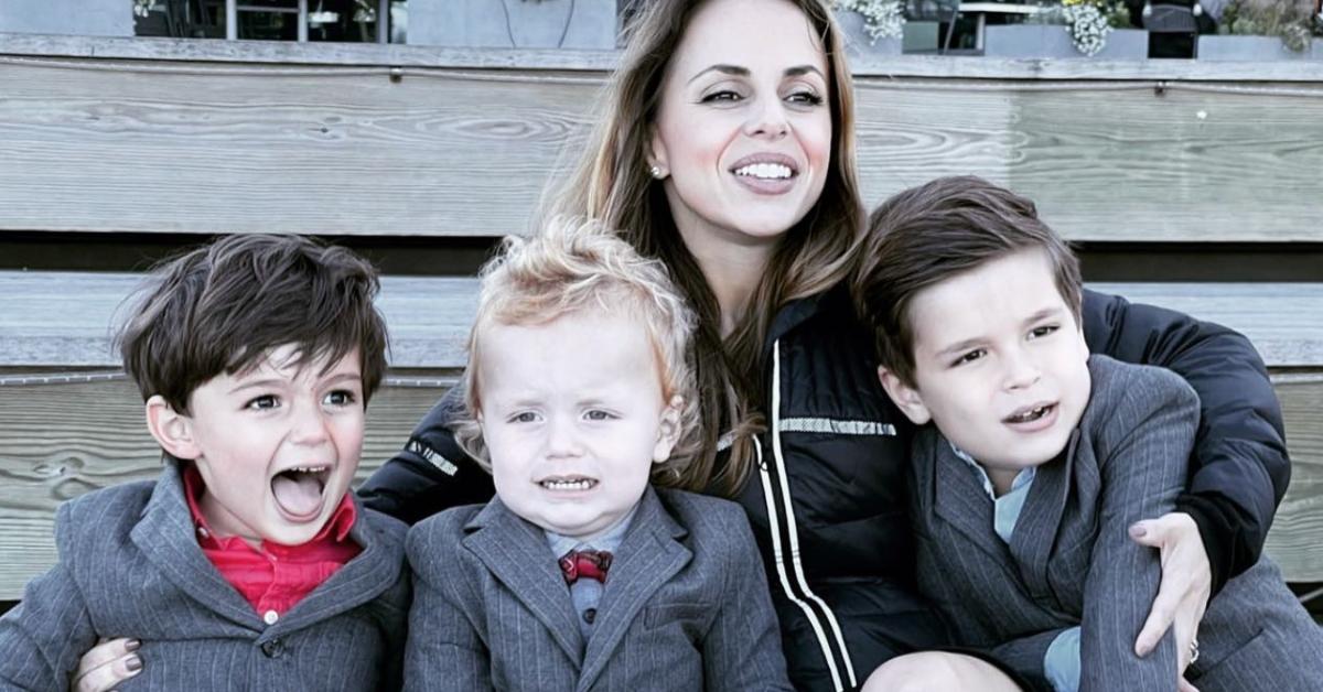 Ana Walshe with her three sons