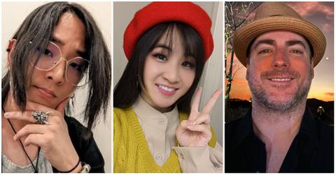 Howard Wang, Xanthe Huynh, and Jas Patrick.