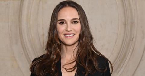 Natalie Portman attends the Christian Dior Haute Couture Spring/Summer 2024 show.