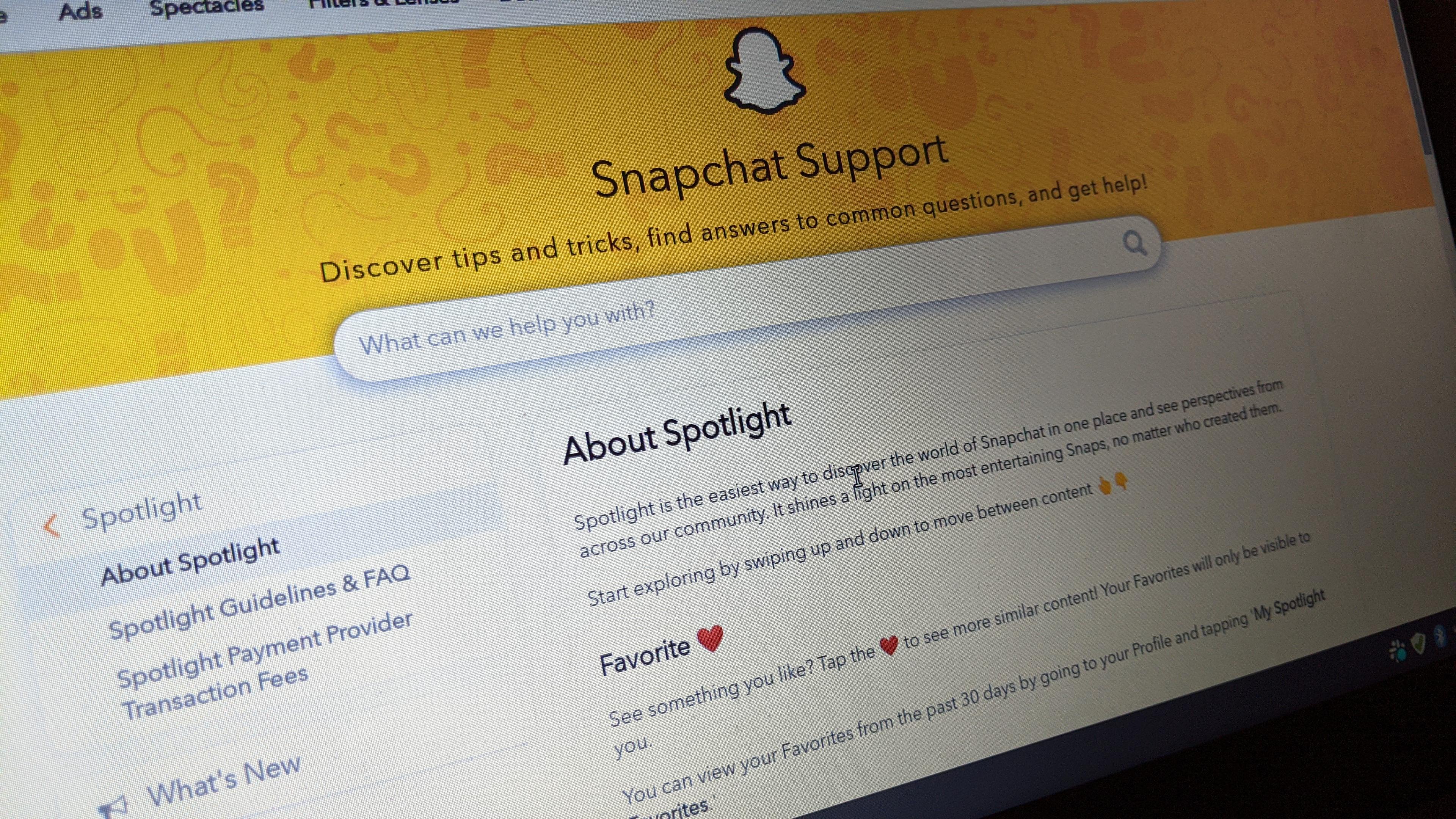 Snapchat Spotlight выплата