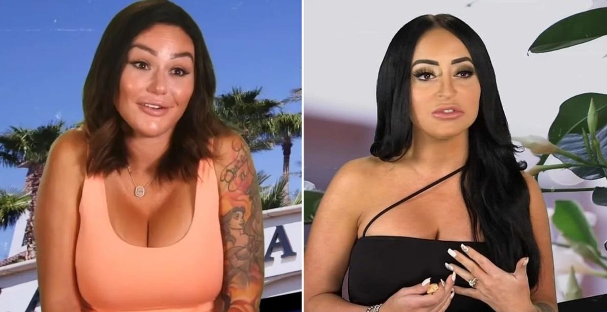 Jenni and Angelina talk to producers on 'Jersey Shore: Family Vacation'