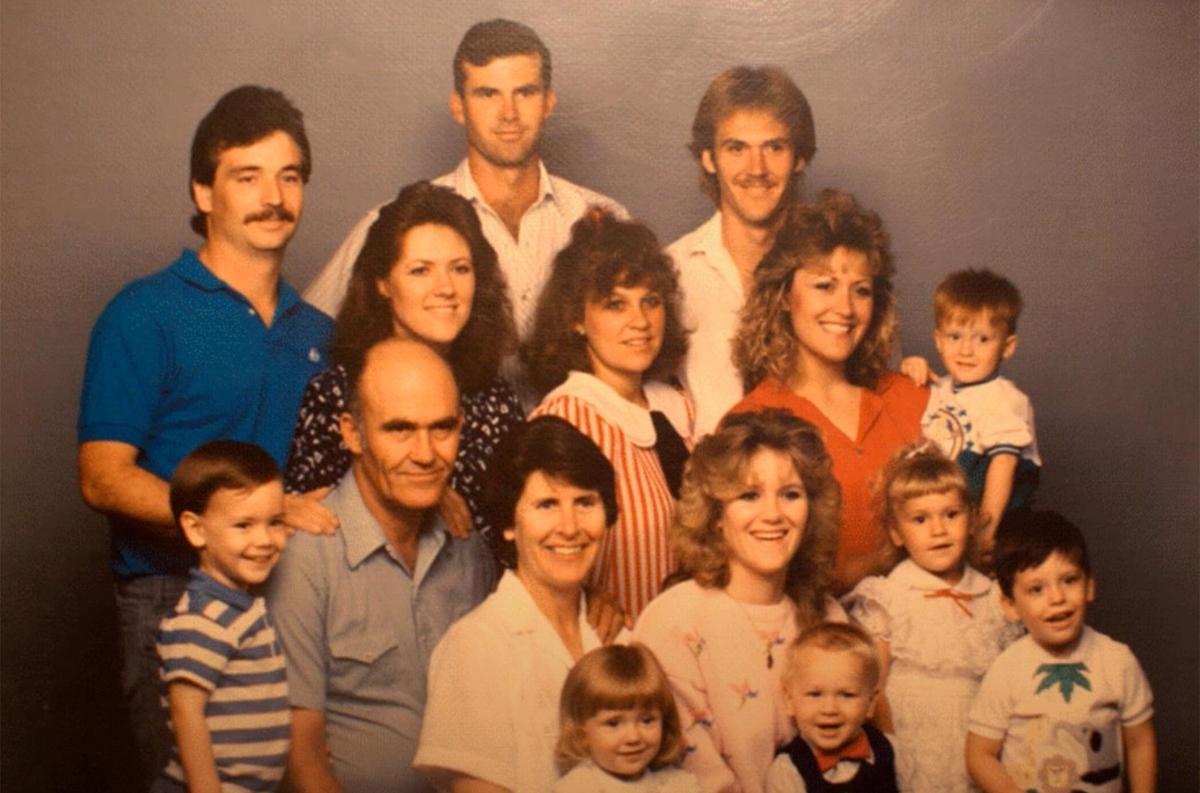 The Stayner family in the 1980s