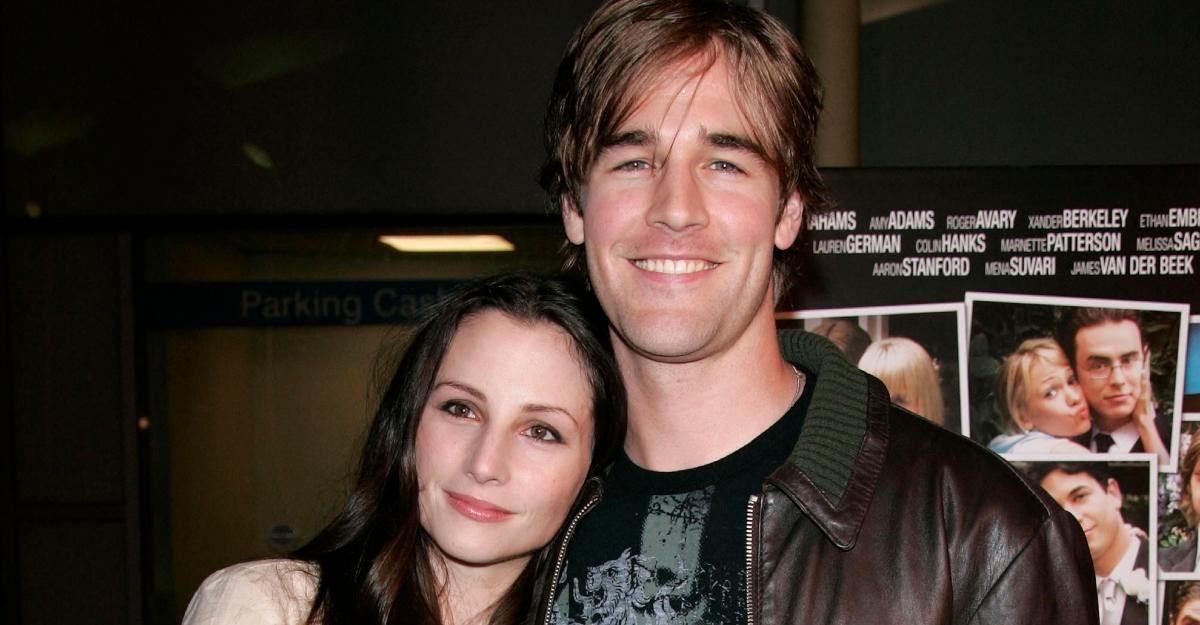 Young James Van Der Beek and Heather McComb