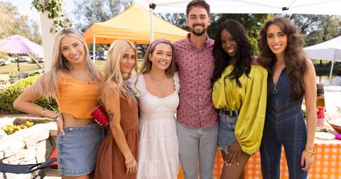 Reba, Brooklyn, Grace, Brandon, Annellyse, and Joy at Clemson on Farmer Wants a Wife