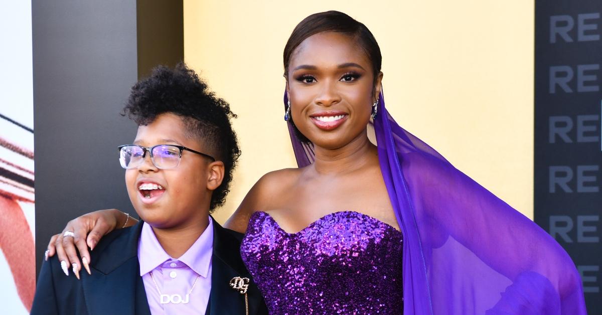 Jennifer Hudson and her son