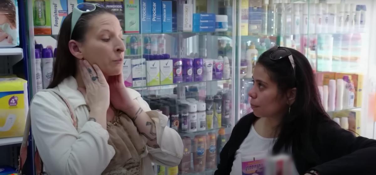 Kris and Jeymi visit the pharmacy in Season 4 of '90 Day Fiancé: The Other Way'