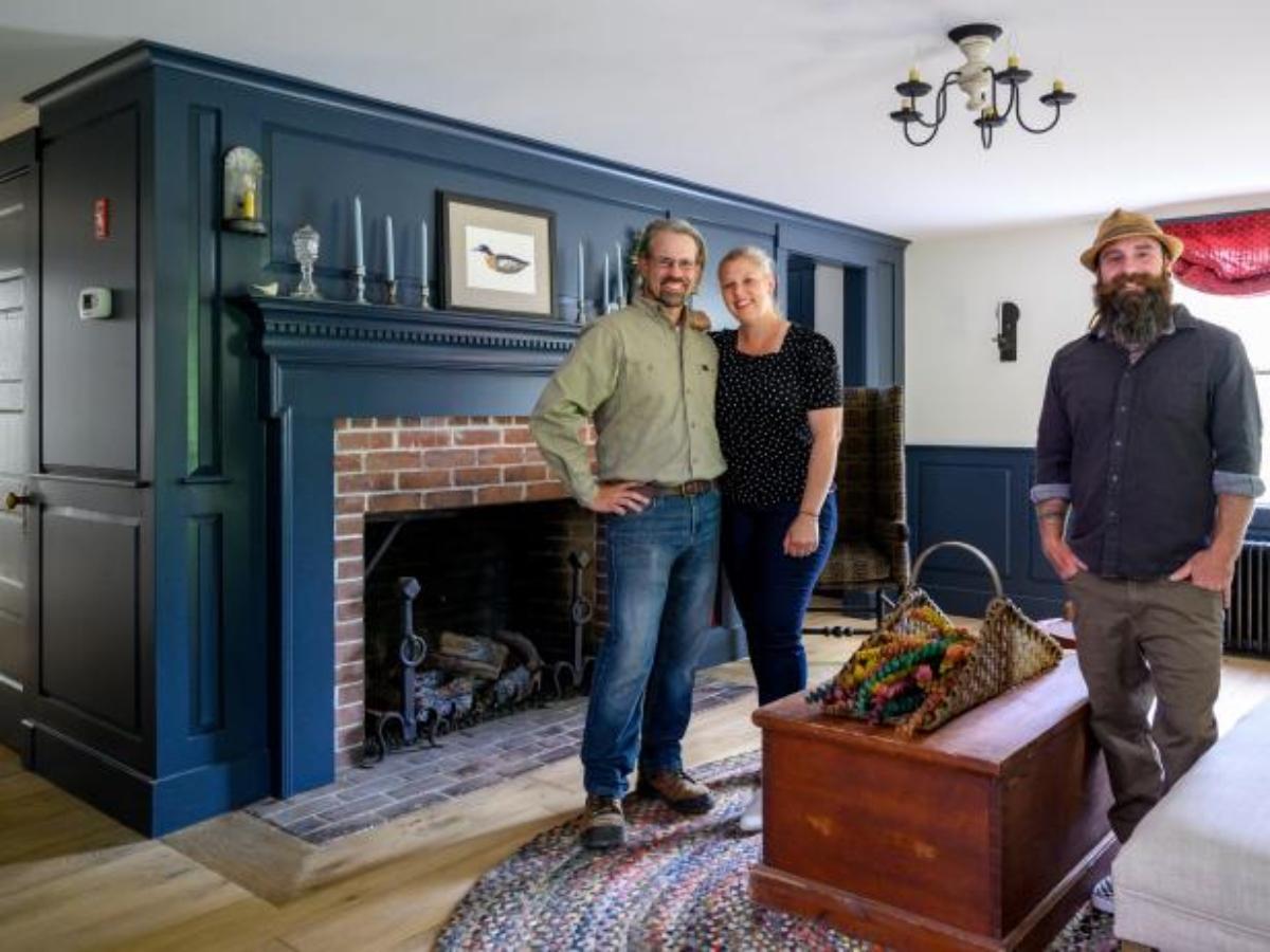 Mike Lemieux, Jen MacDonald, Ryan Soares of HGTV's 'Houses With History'