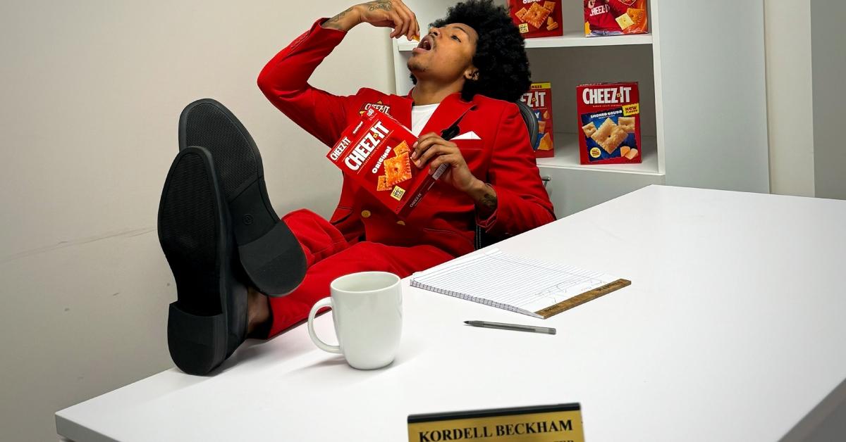 Kordell Beckham in partnership with Cheez-It