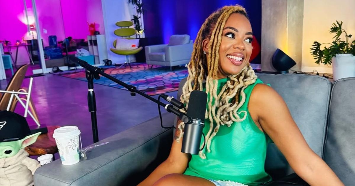 Mickey Lee in the Fan base studio in Atlanta.