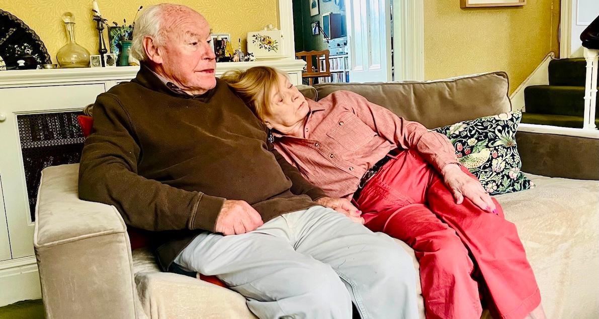 prunella scales husband