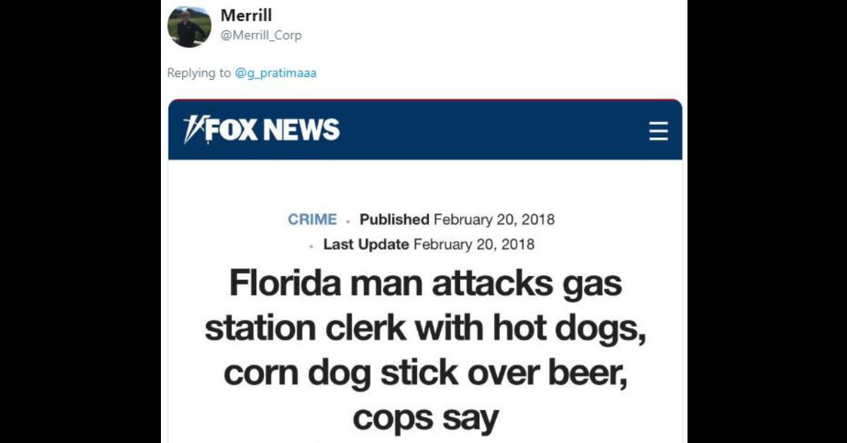 florida man tweet