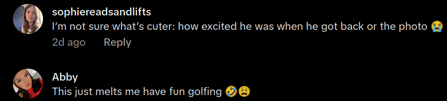 man joins golf party