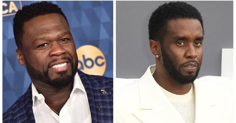 (L-R): 50 Cent; Sean "Diddy" Combs