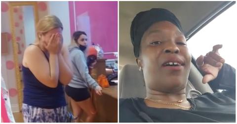 (l-r): Abigail Elphick and Ijeoma Ukenta