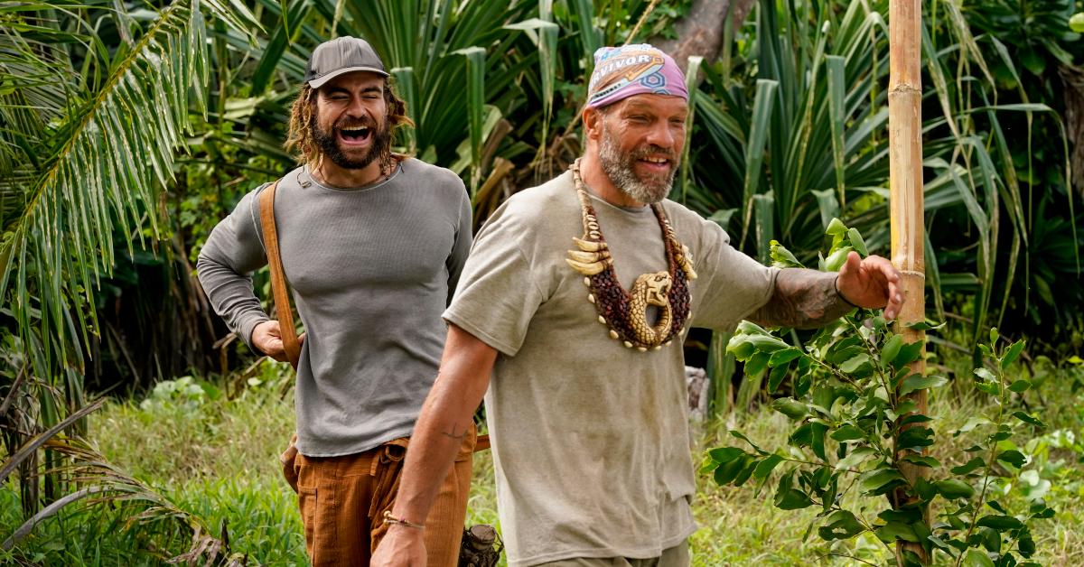 Jonathan and Mike in 'Survivor 42'