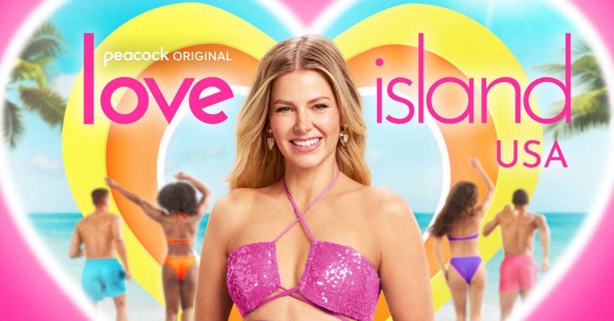 Ariana Madix poses at the center of the Love Island USA promo photo