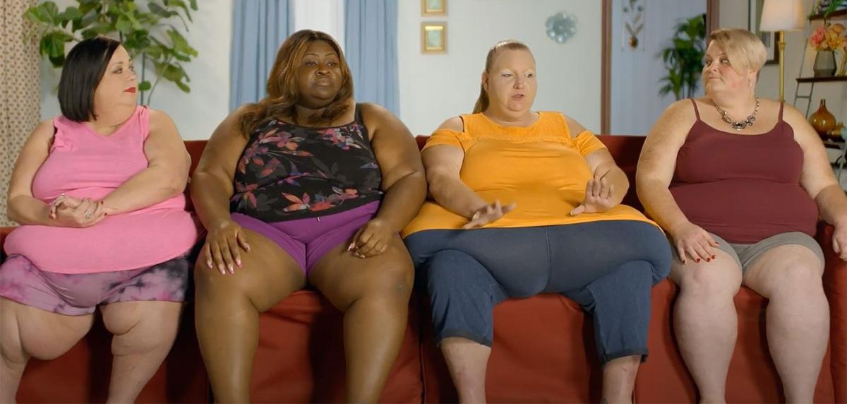 Meghan, Ashely, Vannessa, and Tina on 1000-Lb Best Friends