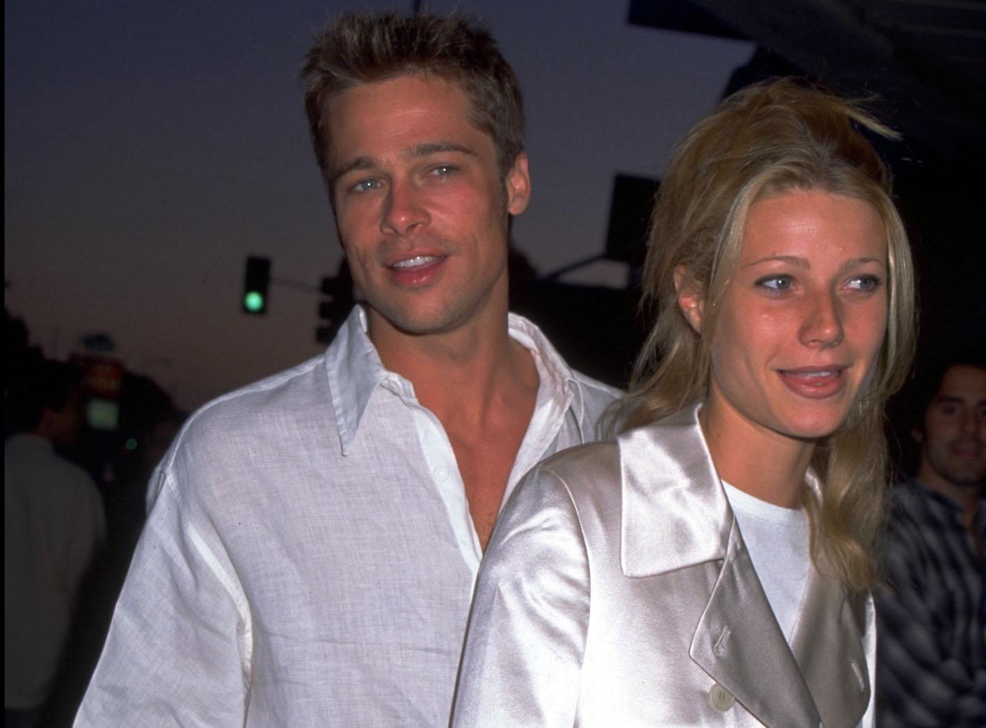 brad pitt gwyneth paltrow engaged