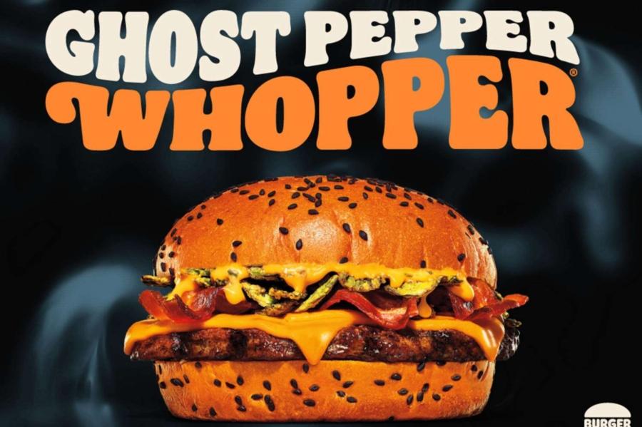Ghost Pepper Whopper from Burger King