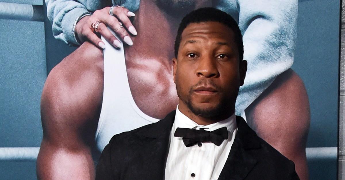 Jonathan Majors attends the Los Angeles Premiere Of "CREED III" at TCL Chinese Theatre on February 27, 2023 in Hollywood, California. (Photo by Gregg DeGuire/FilmMagic)