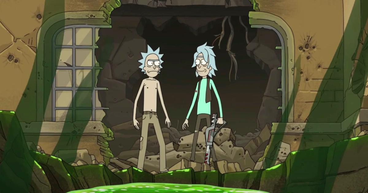 Two Ricks in 'Rick and Morty'