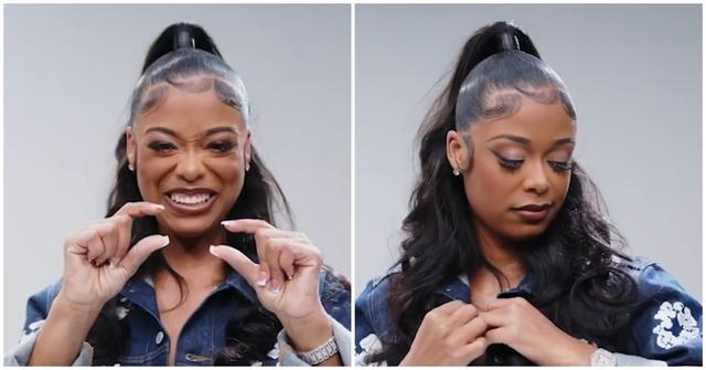 Lady London raps in her viral TikTok freestyle.